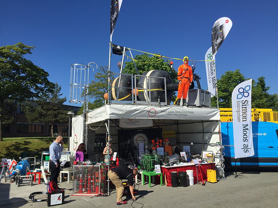 Kreativ messestand på Teknologisk Institut Taastrup juni 2015